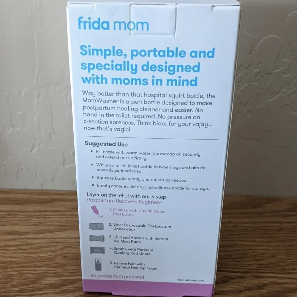 2/$20 Frida Mom Upside Down Peri Bottle